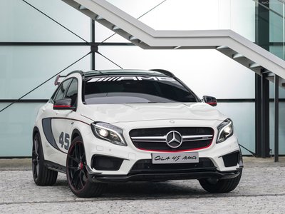 Mercedes Benz GLA45 AMG Concept 2013 Poster with Hanger
