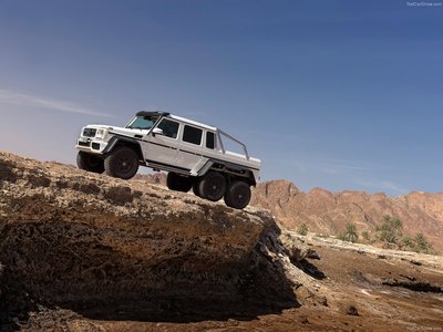 Mercedes Benz G63 AMG 6x6 Concept 2013 Poster with Hanger