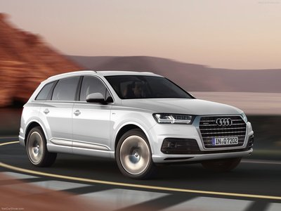 Audi Q7 2016 Poster with Hanger