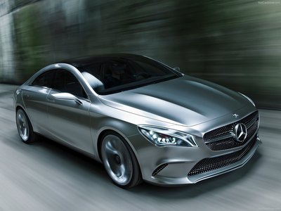 Mercedes Benz Style Coupe Concept 2012 Poster with Hanger