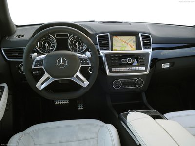 Mercedes Benz ML63 AMG 2012 poster