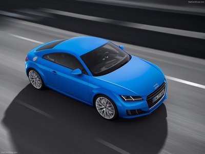 Audi TT Coupe 2015 Poster with Hanger