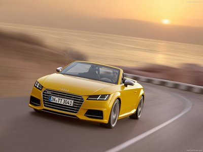 Audi TTS Roadster 2015 Poster with Hanger