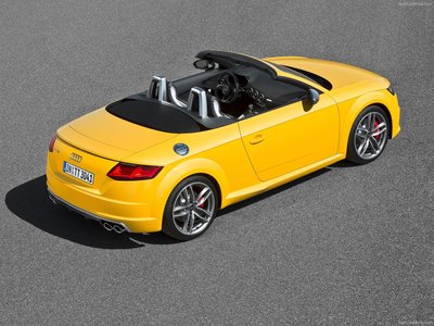 Audi TTS Roadster 2015 Poster with Hanger