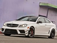 Mercedes Benz C63 AMG Coupe Black Series 2012 stickers 39303