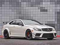 Mercedes Benz C63 AMG Coupe Black Series 2012 Mouse Pad 39308