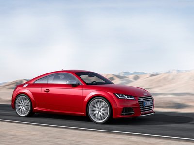 Audi TTS Coupe 2015 Poster with Hanger
