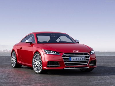 Audi TTS Coupe 2015 Poster with Hanger