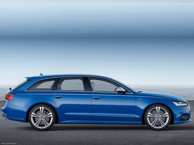 Audi S6 Avant 2015 poster
