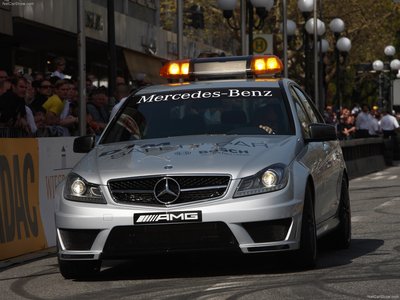 Mercedes Benz C63 AMG DTM Safety Car 2011 poster