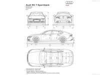 Audi RS7 Sportback 2015 t-shirt #4023