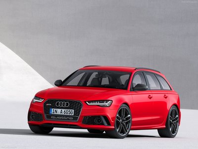 Audi RS6 Avant 2015 Poster with Hanger