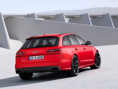 Audi RS6 Avant 2015 Poster with Hanger