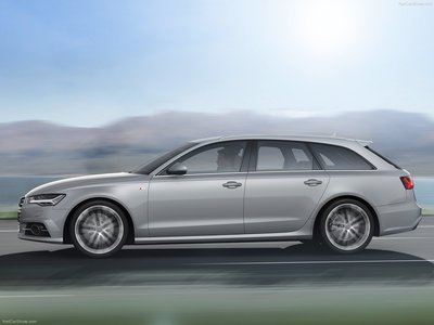 Audi A6 Avant 2015 poster