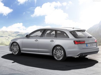 Audi A6 Avant 2015 poster