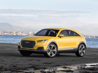 Audi TT Offroad Concept 2014 Poster with Hanger