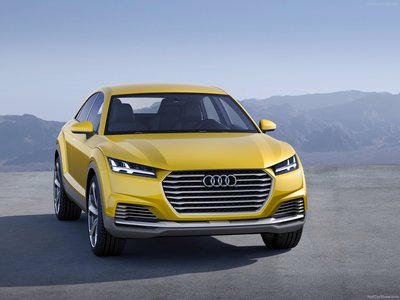 Audi TT Offroad Concept 2014 Poster with Hanger