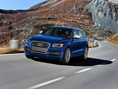 Audi SQ5 3.0 TFSI 2014 Poster with Hanger
