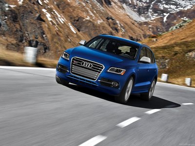 Audi SQ5 3.0 TFSI 2014 Poster with Hanger