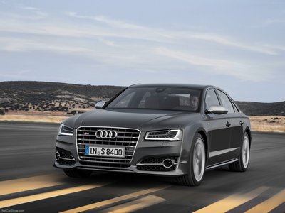 Audi S8 2014 Poster with Hanger