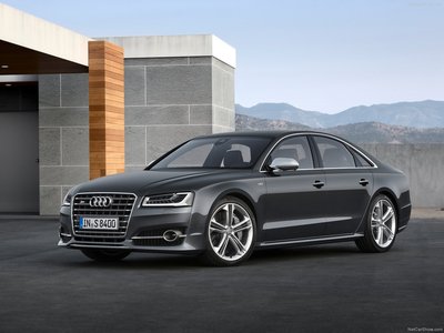 Audi S8 2014 Poster with Hanger