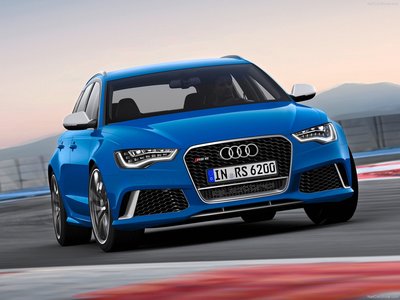 Audi RS6 Avant 2014 Poster with Hanger