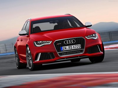 Audi RS6 Avant 2014 Poster with Hanger