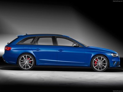 Audi RS4 Avant Nogaro selection 2014 Poster with Hanger