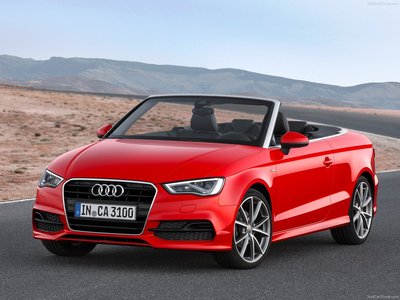 Audi A3 Cabriolet 2014 Poster with Hanger