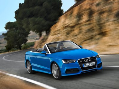 Audi A3 Cabriolet 2014 Poster with Hanger
