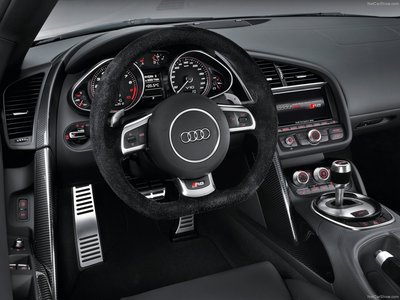 Audi R8 V10 plus 2013 poster