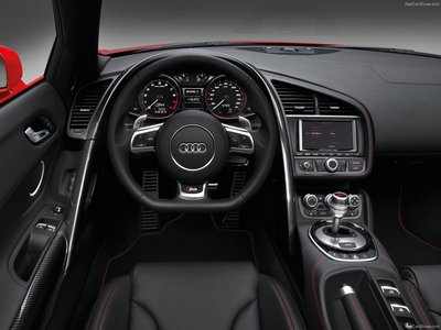 Audi R8 V10 Spyder 2013 poster