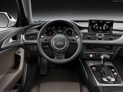 Audi A6 allroad quattro 2013 poster