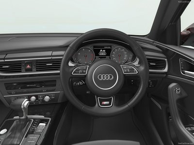 Audi A6 Black Edition 2013 poster
