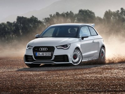 Audi A1 quattro 2013 Poster with Hanger