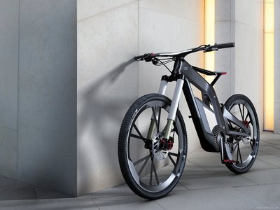 Audi e bike Worthersee Concept 2012 Poster with Hanger
