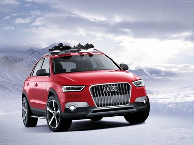 Audi Q3 Vail Concept 2012 Poster with Hanger