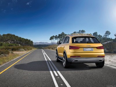 Audi Q3 Jinlong Yufeng Concept 2012 wooden framed poster