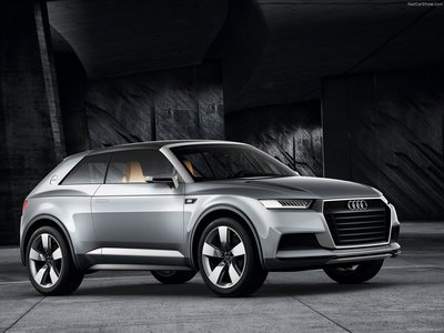 Audi Crosslane Coupe Concept 2012 Poster with Hanger