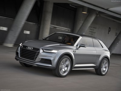 Audi Crosslane Coupe Concept 2012 Poster with Hanger