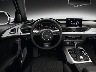 Audi A6 Avant 2012 canvas poster