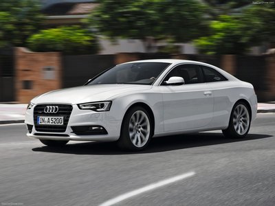 Audi A5 Coupe 2012 poster