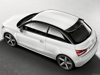 Audi A1 amplified 2012 wooden framed poster