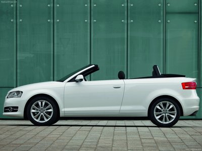 Audi A3 Cabriolet 2011 Poster with Hanger
