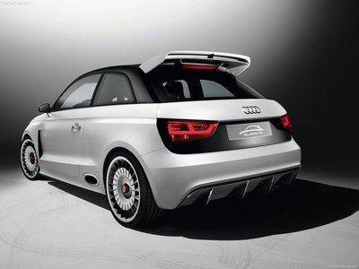 Audi A1 clubsport quattro Concept 2011 Poster with Hanger