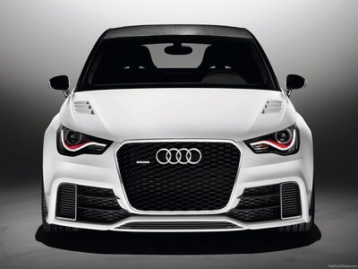 Audi A1 clubsport quattro Concept 2011 wooden framed poster