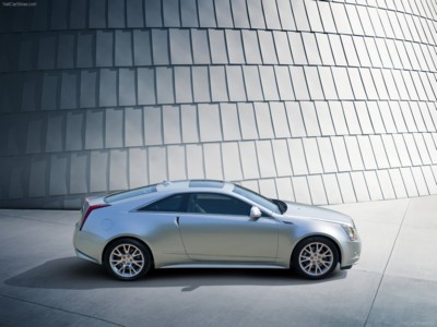 Cadillac CTS Coupe 2011 canvas poster
