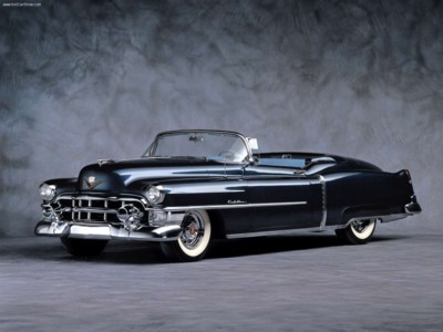 Cadillac Eldorado 1953 poster