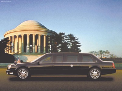Cadillac DeVille Presidential Limousine 2001 pillow