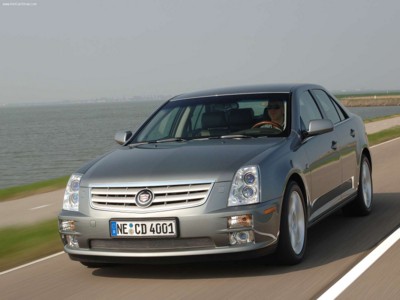 Cadillac STS Euro 2005 stickers 510709